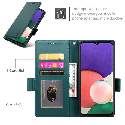 Samsung Galaxy F42 5G Wallet Case - Luxury Magnetic PU Leather Flip Cover with Card Slots, Stand & Shockproof Protection