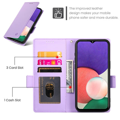 Samsung Galaxy F42 5G Wallet Case - Luxury Magnetic PU Leather Flip Cover with Card Slots, Stand & Shockproof Protection