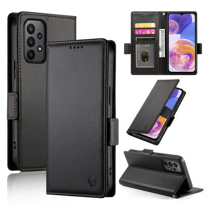 Samsung Galaxy A23 4G/5G Wallet Case - Luxury Magnetic PU Leather Flip Cover with Card Slots, Stand & Shockproof Protection