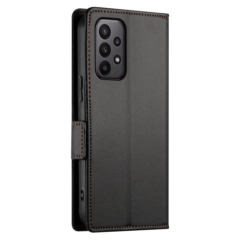 Samsung Galaxy A23 4G/5G Wallet Case - Luxury Magnetic PU Leather Flip Cover with Card Slots, Stand & Shockproof Protection
