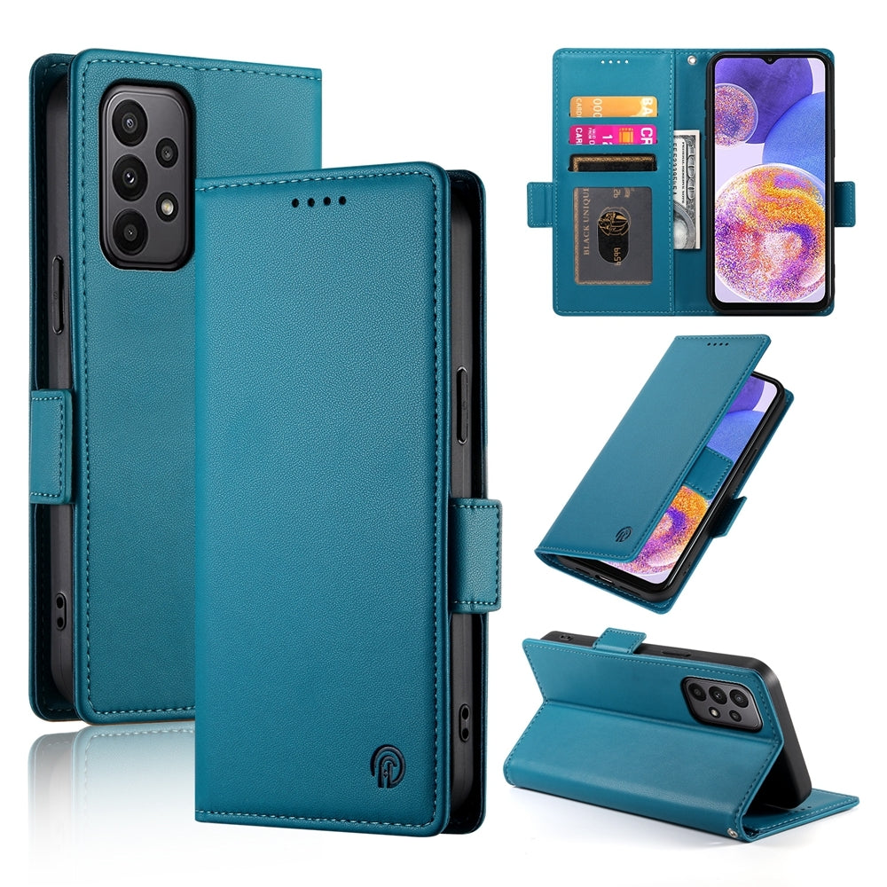 Samsung Galaxy A23 4G/5G Wallet Case - Luxury Magnetic PU Leather Flip Cover with Card Slots, Stand & Shockproof Protection