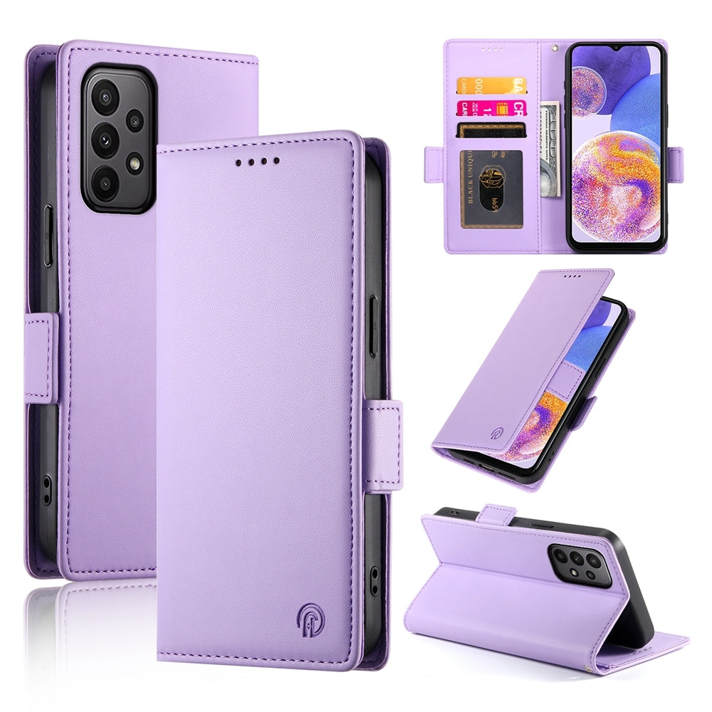 Samsung Galaxy A23 4G/5G Wallet Case - Luxury Magnetic PU Leather Flip Cover with Card Slots, Stand & Shockproof Protection