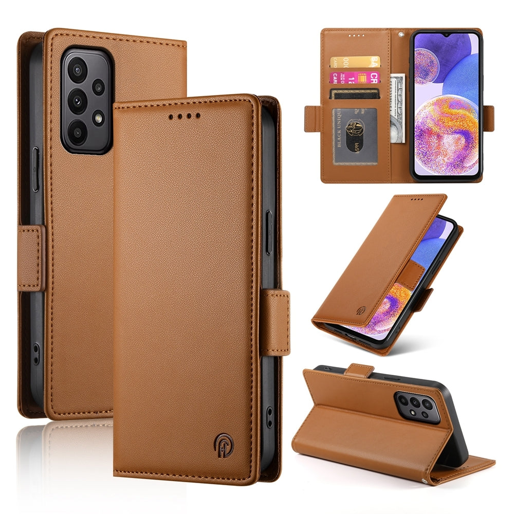 Samsung Galaxy A23 4G/5G Wallet Case - Luxury Magnetic PU Leather Flip Cover with Card Slots, Stand & Shockproof Protection