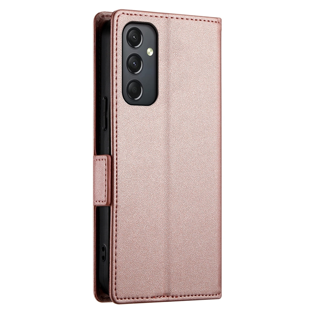 Samsung Galaxy A24 4G Global Wallet Case - Luxury Magnetic PU Leather Flip Cover with Card Slots, Stand & Shockproof Protection