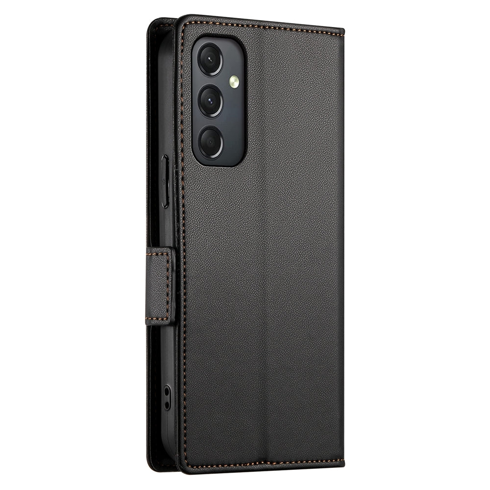Samsung Galaxy A24 4G Global Wallet Case - Luxury Magnetic PU Leather Flip Cover with Card Slots, Stand & Shockproof Protection