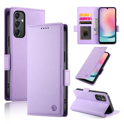 Samsung Galaxy A24 4G Global Wallet Case - Luxury Magnetic PU Leather Flip Cover with Card Slots, Stand & Shockproof Protection