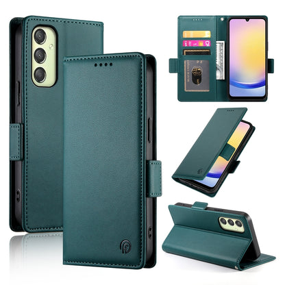Samsung Galaxy A25 5G Global Wallet Case - Luxury Magnetic PU Leather Flip Cover with Card Slots, Stand & Shockproof Protection