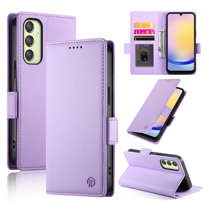 Samsung Galaxy A25 5G Global Wallet Case - Luxury Magnetic PU Leather Flip Cover with Card Slots, Stand & Shockproof Protection