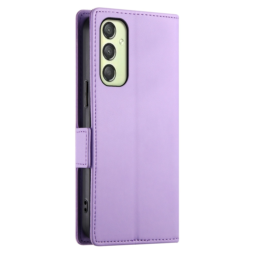 Samsung Galaxy A25 5G Global Wallet Case - Luxury Magnetic PU Leather Flip Cover with Card Slots, Stand & Shockproof Protection