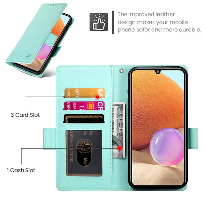 Samsung Galaxy A32 4G Wallet Case - Luxury Magnetic PU Leather Flip Cover with Card Slots, Stand & Shockproof Protection