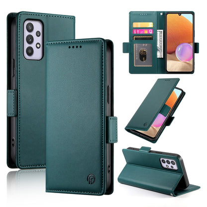 Samsung Galaxy A32 4G Wallet Case - Luxury Magnetic PU Leather Flip Cover with Card Slots, Stand & Shockproof Protection
