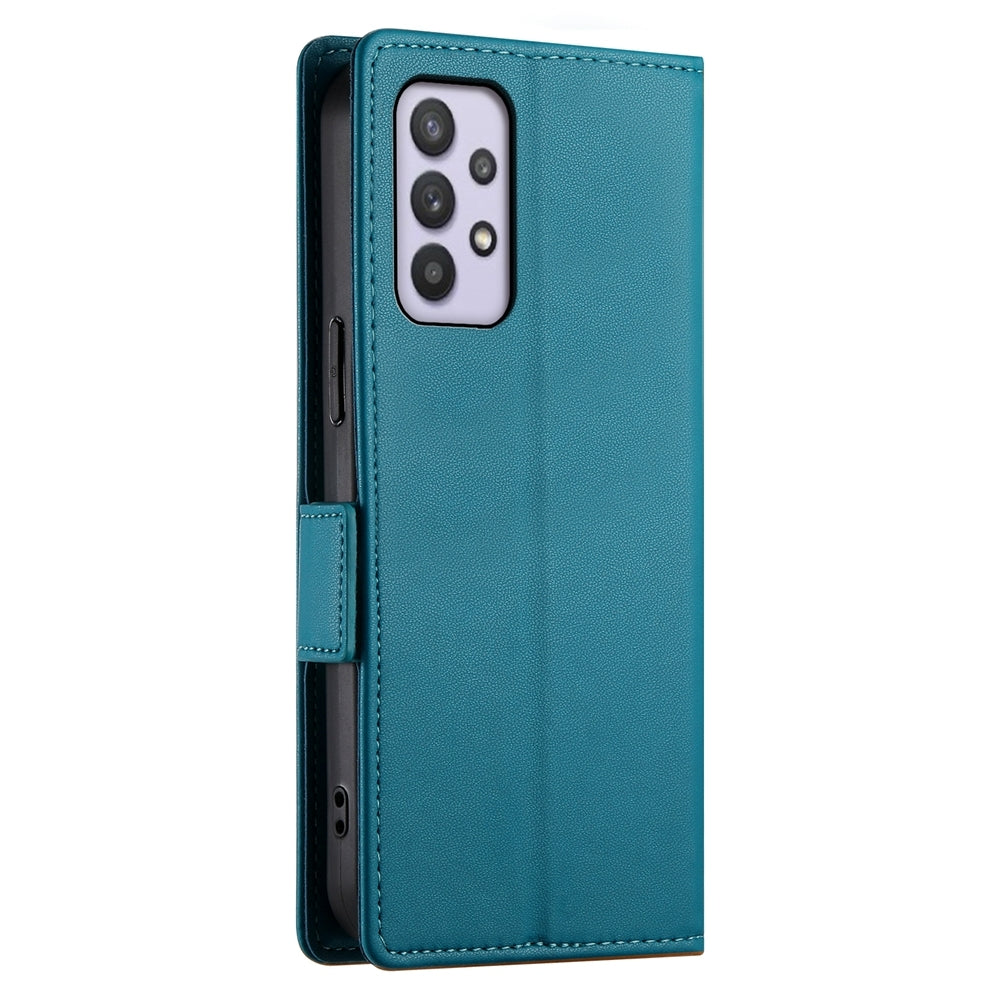 Samsung Galaxy M32 5G Wallet Case - Luxury Magnetic PU Leather Flip Cover with Card Slots, Stand & Shockproof Protection