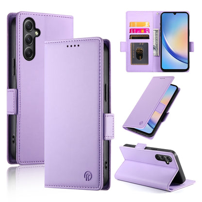 Samsung Galaxy A34 5G Wallet Case - Luxury Magnetic PU Leather Flip Cover with Card Slots, Stand & Shockproof Protection
