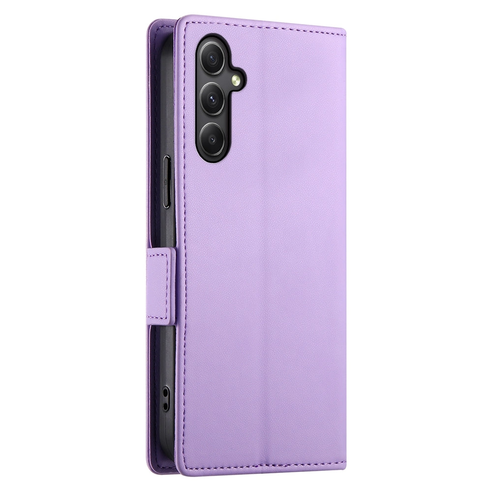 Samsung Galaxy A34 5G Wallet Case - Luxury Magnetic PU Leather Flip Cover with Card Slots, Stand & Shockproof Protection