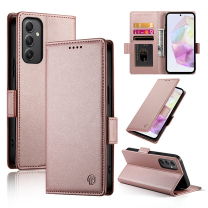 Samsung Galaxy A35 5G Wallet Case - Luxury Magnetic PU Leather Flip Cover with Card Slots, Stand & Shockproof Protection