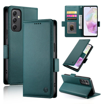 Samsung Galaxy A35 5G Wallet Case - Luxury Magnetic PU Leather Flip Cover with Card Slots, Stand & Shockproof Protection
