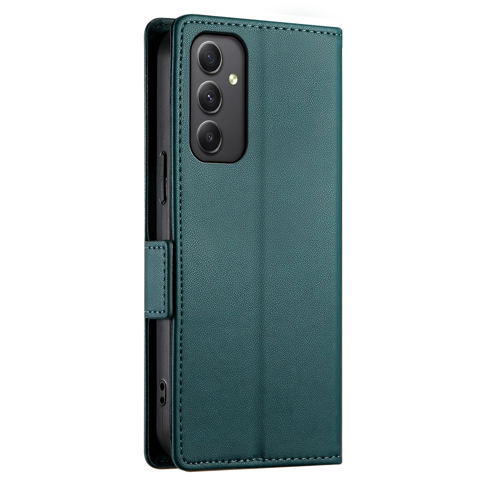 Samsung Galaxy A35 5G Wallet Case - Luxury Magnetic PU Leather Flip Cover with Card Slots, Stand & Shockproof Protection