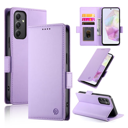 Samsung Galaxy A35 5G Wallet Case - Luxury Magnetic PU Leather Flip Cover with Card Slots, Stand & Shockproof Protection
