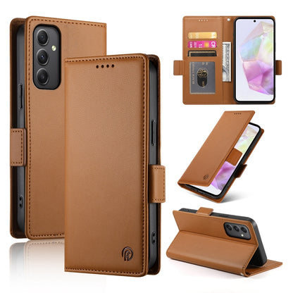 Samsung Galaxy A35 5G Wallet Case - Luxury Magnetic PU Leather Flip Cover with Card Slots, Stand & Shockproof Protection
