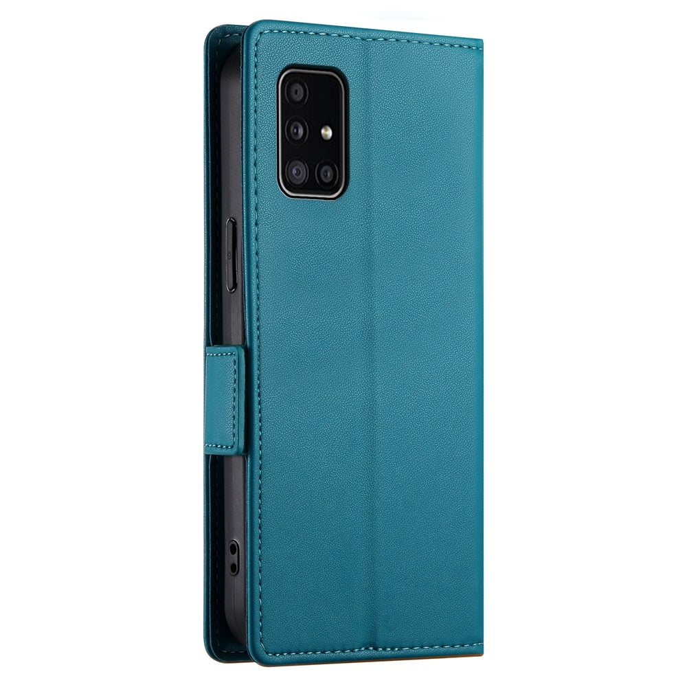 Samsung Galaxy M40s Wallet Case - Luxury Magnetic PU Leather Flip Cover with Card Slots, Stand & Shockproof Protection