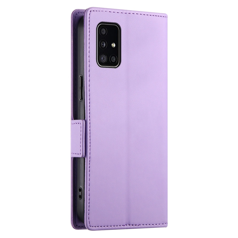 Samsung Galaxy A51 4G Wallet Case - Luxury Magnetic PU Leather Flip Cover with Card Slots, Stand & Shockproof Protection