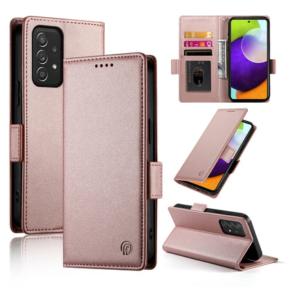 Samsung Galaxy A52 4G/5G Wallet Case - Luxury Magnetic PU Leather Flip Cover with Card Slots, Stand & Shockproof Protection