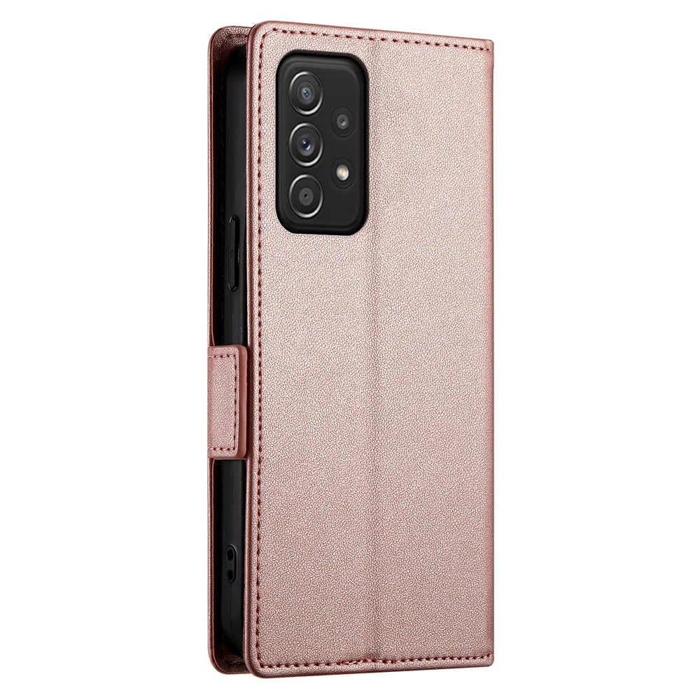 Samsung Galaxy A52 4G/5G Wallet Case - Luxury Magnetic PU Leather Flip Cover with Card Slots, Stand & Shockproof Protection