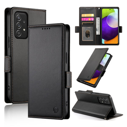 Samsung Galaxy A52 4G/5G Wallet Case - Luxury Magnetic PU Leather Flip Cover with Card Slots, Stand & Shockproof Protection