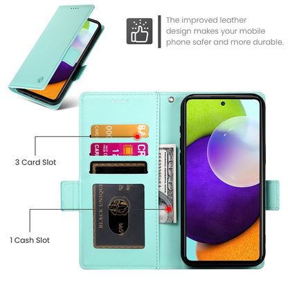 Samsung Galaxy A52 4G/5G Wallet Case - Luxury Magnetic PU Leather Flip Cover with Card Slots, Stand & Shockproof Protection
