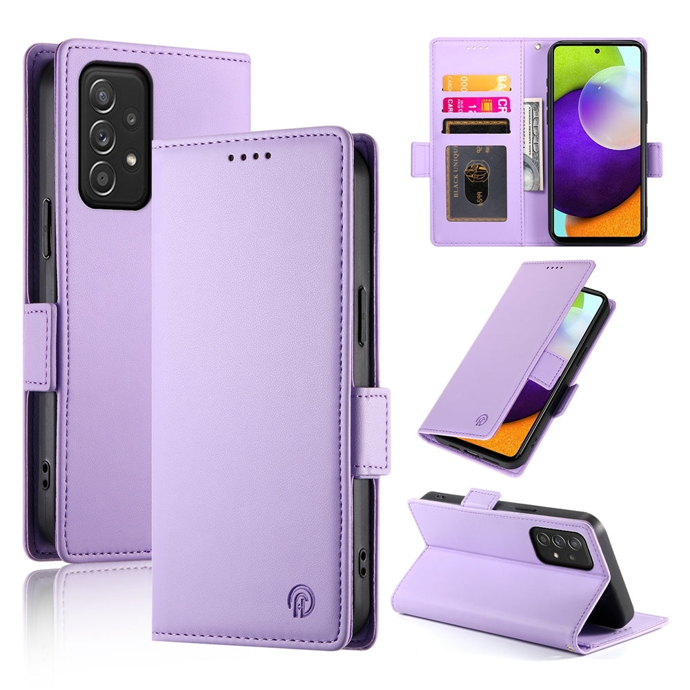 Samsung Galaxy A52 4G/5G Wallet Case - Luxury Magnetic PU Leather Flip Cover with Card Slots, Stand & Shockproof Protection