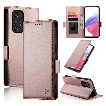 Samsung Galaxy A53 5G Wallet Case - Luxury Magnetic PU Leather Flip Cover with Card Slots, Stand & Shockproof Protection