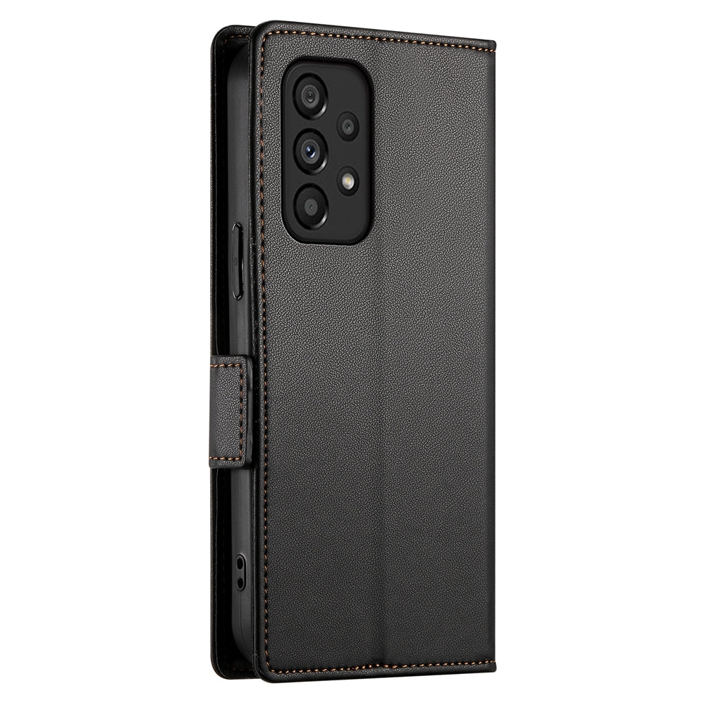 Samsung Galaxy A53 5G Wallet Case - Luxury Magnetic PU Leather Flip Cover with Card Slots, Stand & Shockproof Protection
