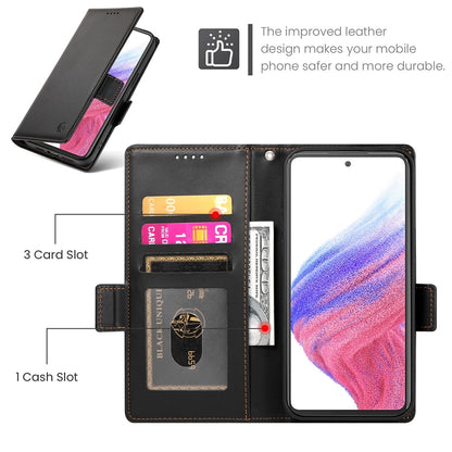 Samsung Galaxy A53 5G Wallet Case - Luxury Magnetic PU Leather Flip Cover with Card Slots, Stand & Shockproof Protection