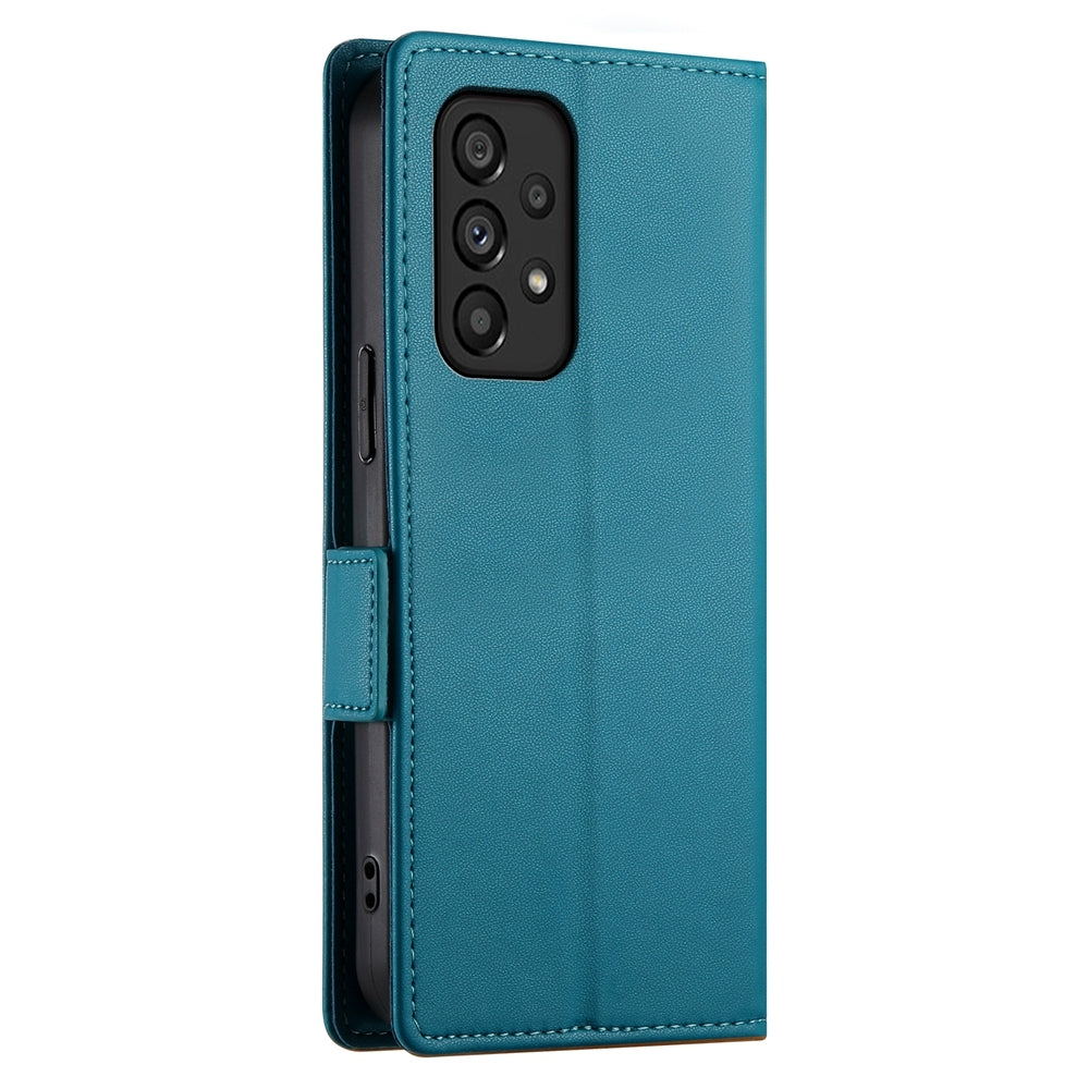 Samsung Galaxy A53 5G Wallet Case - Luxury Magnetic PU Leather Flip Cover with Card Slots, Stand & Shockproof Protection
