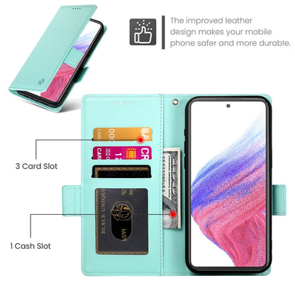 Samsung Galaxy A53 5G Wallet Case - Luxury Magnetic PU Leather Flip Cover with Card Slots, Stand & Shockproof Protection