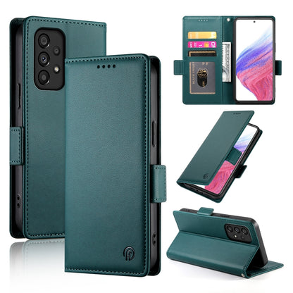 Samsung Galaxy A53 5G Wallet Case - Luxury Magnetic PU Leather Flip Cover with Card Slots, Stand & Shockproof Protection