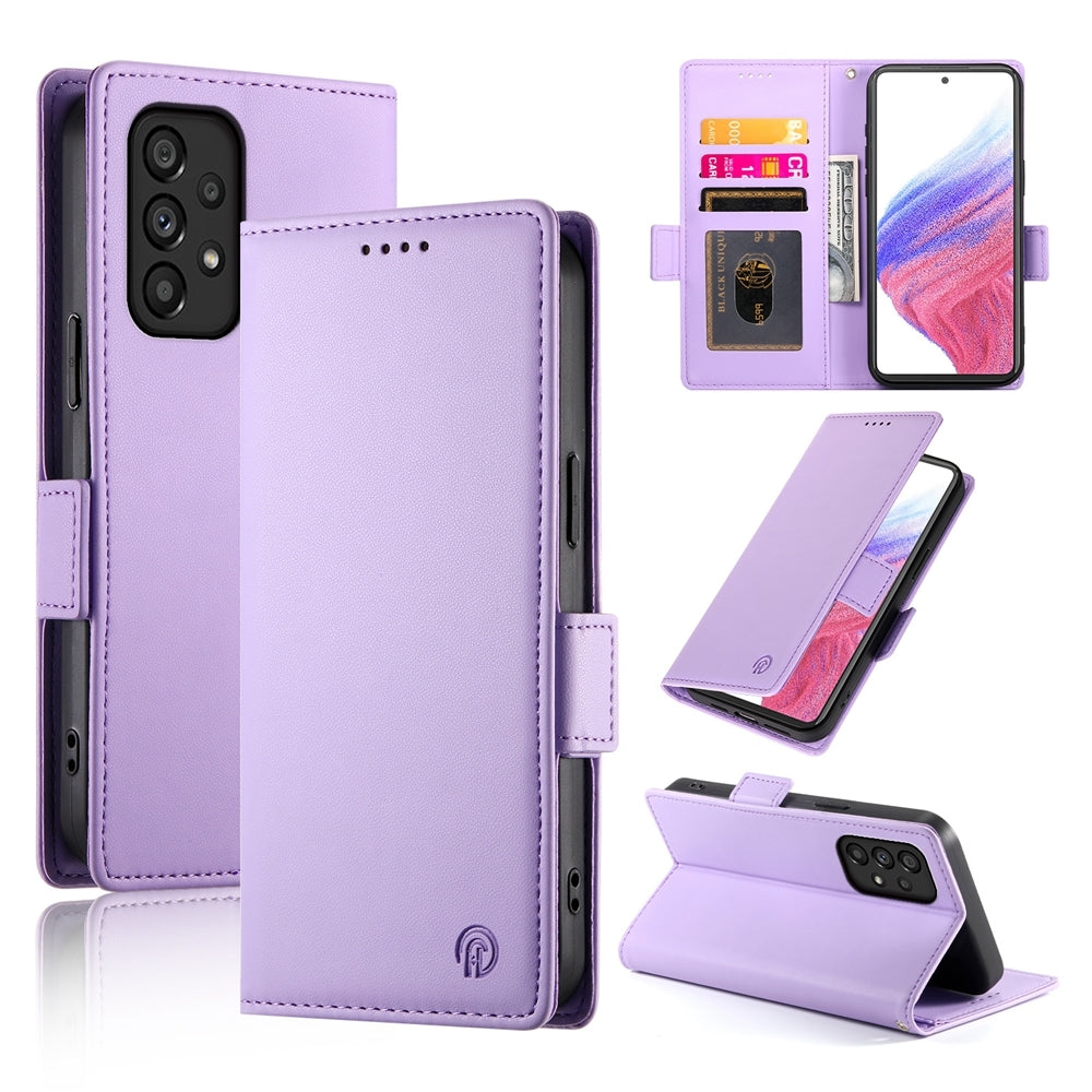 Samsung Galaxy A53 5G Wallet Case - Luxury Magnetic PU Leather Flip Cover with Card Slots, Stand & Shockproof Protection
