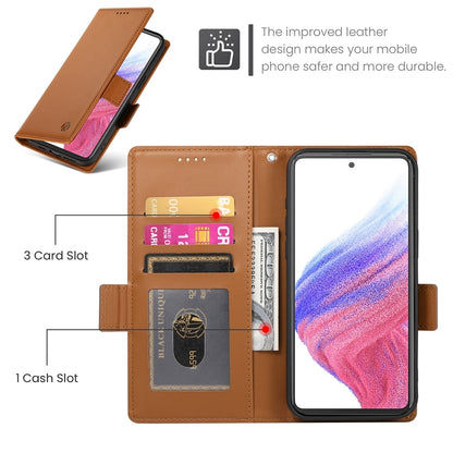Samsung Galaxy A53 5G Wallet Case - Luxury Magnetic PU Leather Flip Cover with Card Slots, Stand & Shockproof Protection