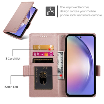 Samsung Galaxy A54 5G Wallet Case - Luxury Magnetic PU Leather Flip Cover with Card Slots, Stand & Shockproof Protection