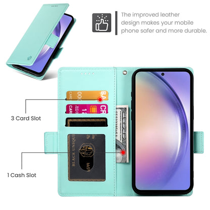 Samsung Galaxy A54 5G Wallet Case - Luxury Magnetic PU Leather Flip Cover with Card Slots, Stand & Shockproof Protection
