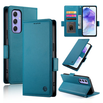 Samsung Galaxy A55 5G Wallet Case - Luxury Magnetic PU Leather Flip Cover with Card Slots, Stand & Shockproof Protection