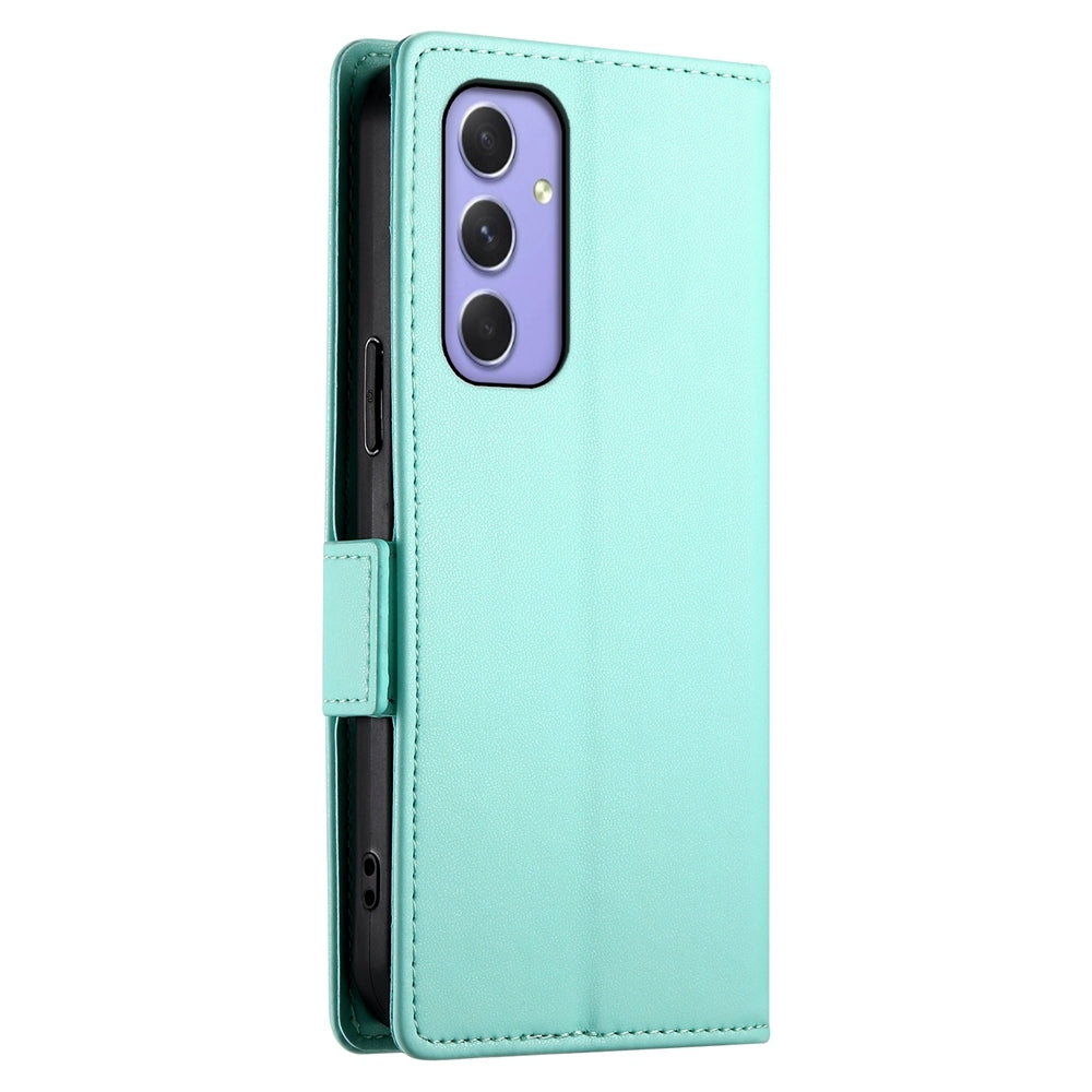 Samsung Galaxy A55 5G Wallet Case - Luxury Magnetic PU Leather Flip Cover with Card Slots, Stand & Shockproof Protection