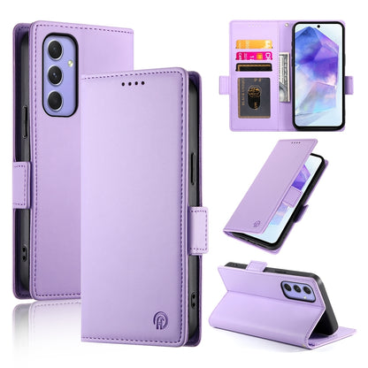 Samsung Galaxy A55 5G Wallet Case - Luxury Magnetic PU Leather Flip Cover with Card Slots, Stand & Shockproof Protection