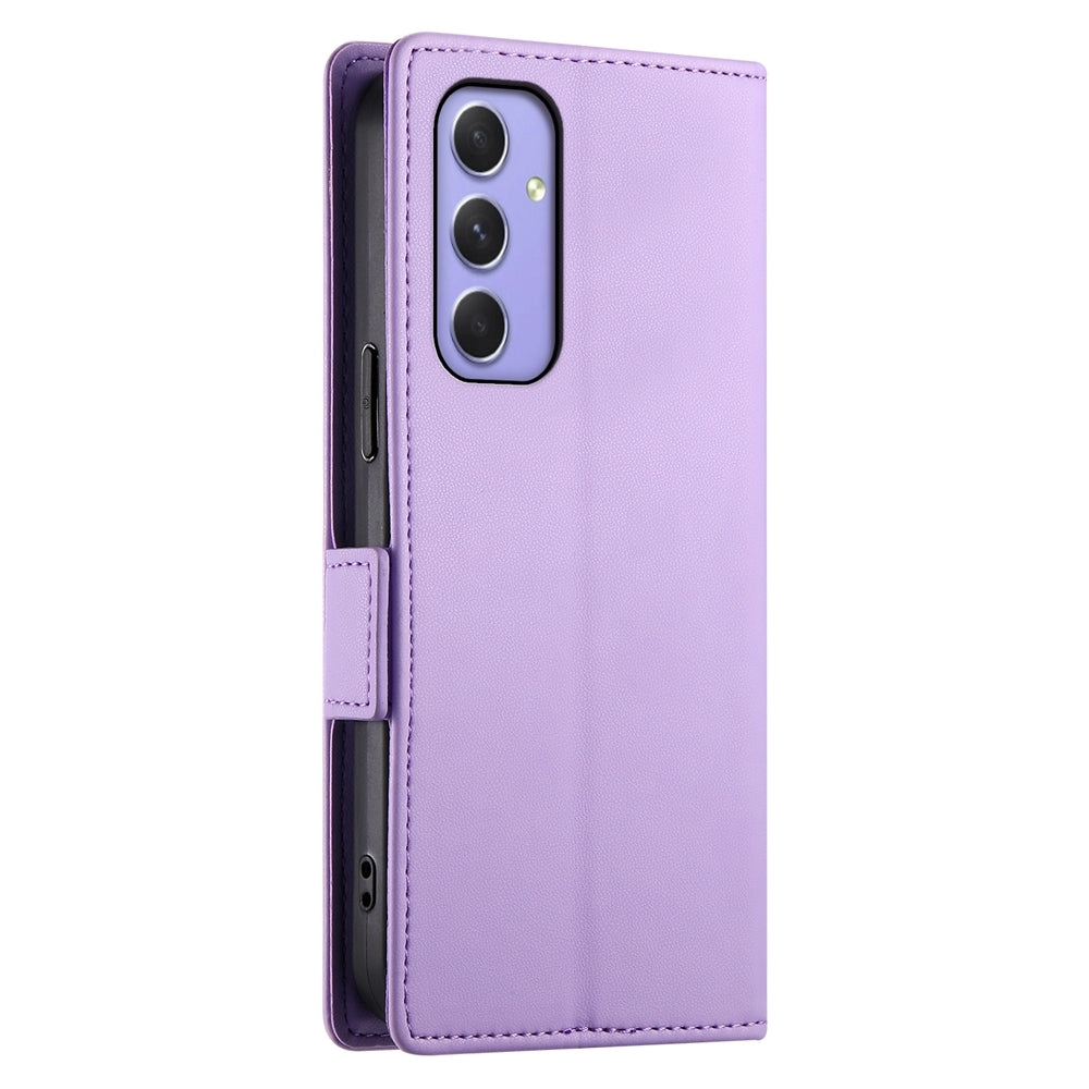 Samsung Galaxy A55 5G Wallet Case - Luxury Magnetic PU Leather Flip Cover with Card Slots, Stand & Shockproof Protection