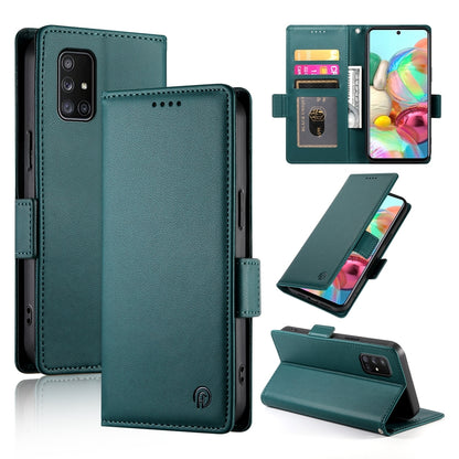 Samsung Galaxy A71 4G Wallet Case - Luxury Magnetic PU Leather Flip Cover with Card Slots, Stand & Shockproof Protection