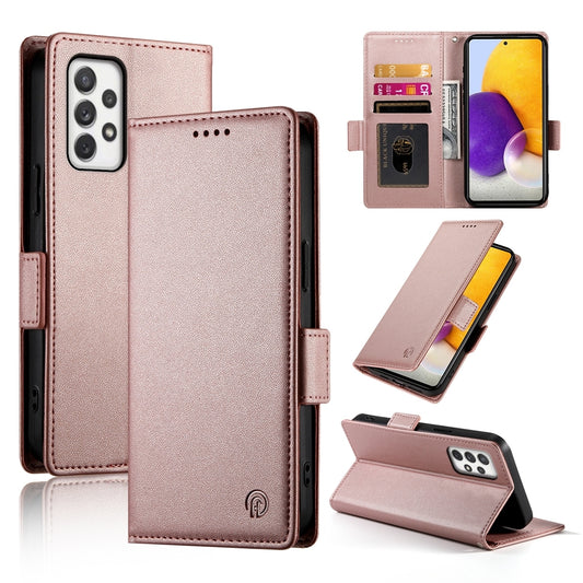 Samsung Galaxy A72 4G/5G Wallet Case - Luxury Magnetic PU Leather Flip Cover with Card Slots, Stand & Shockproof Protection