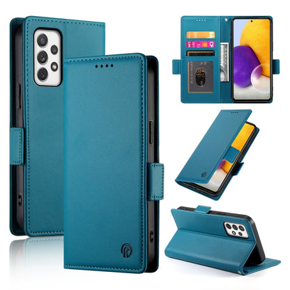 Samsung Galaxy A72 4G/5G Wallet Case - Luxury Magnetic PU Leather Flip Cover with Card Slots, Stand & Shockproof Protection