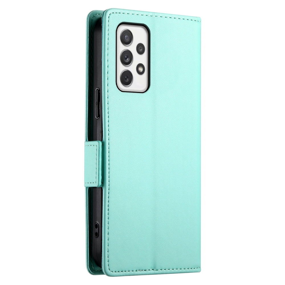 Samsung Galaxy A72 4G/5G Wallet Case - Luxury Magnetic PU Leather Flip Cover with Card Slots, Stand & Shockproof Protection