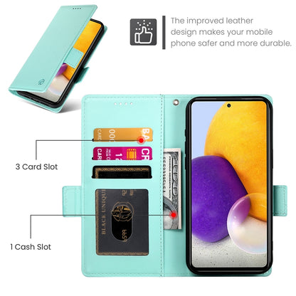 Samsung Galaxy A72 4G/5G Wallet Case - Luxury Magnetic PU Leather Flip Cover with Card Slots, Stand & Shockproof Protection