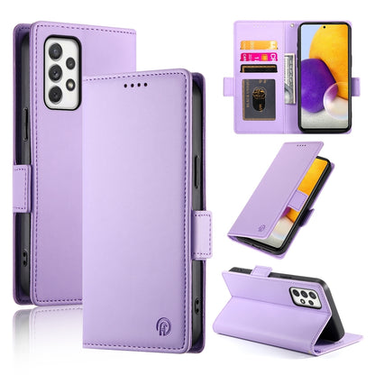 Samsung Galaxy A72 4G/5G Wallet Case - Luxury Magnetic PU Leather Flip Cover with Card Slots, Stand & Shockproof Protection